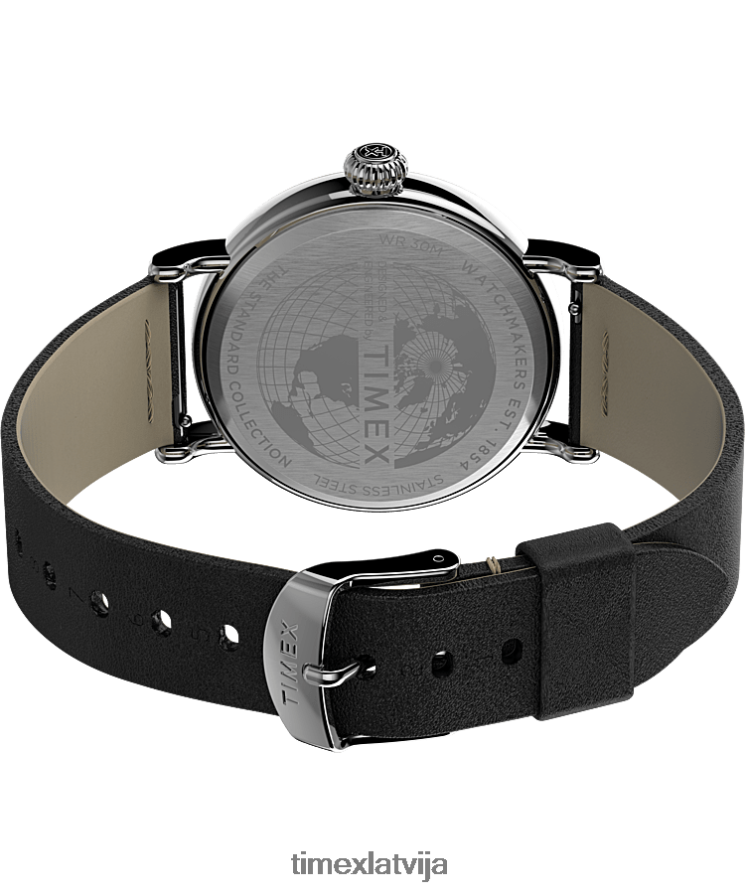 pulksteņi | Timex vīriešiem Standarta x zemesrieksti ar snuku Valentīna dienu sudraba tonis/melns/balts 402PZN232