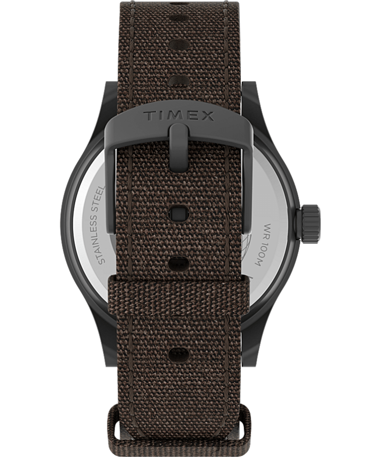 pulksteņi | Timex vīriešiem expedition north Sierra 40mm auduma siksnas pulkstenis nerūsējošais tērauds/brūns 402PZN239