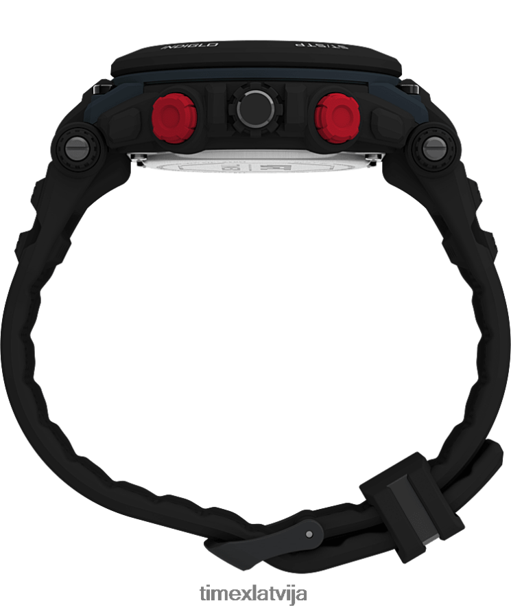 pulksteņi | Timex vīriešiem ufc trieciena 50mm sveķu siksniņas pulkstenis melns 402PZN252